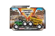 Monster Jam, Official Grave Digger Vs. Higher Education Die-Cast Monster Trucks, 1:64 Scale, Kids Toys for Boys Ages 3 and up