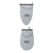 2 Pcs Mini Ironing Board Tabletop Boards Heat Resistant Miss Travel