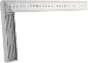 Thickened 300mm Metal Measuring Ruler Precision Woodworking Tool Carpentry Square Angles for Diy