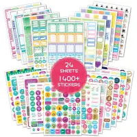 在飛比找蝦皮購物優惠-2022 Planner Stickers for Diar