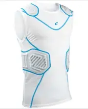 Champro Sports Mens Bull Rush Padded Compression Shirt Tank Top Football FJU10A