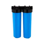 Stefani 4.5 x 20" Twin Whole House Filter System