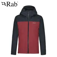 在飛比找momo購物網優惠-【RAB】Arc Eco Jacket 防風防水連帽外套 男