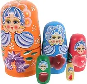 Unique Russian Nesting Dolls Set Ie Dolls Matryoshka Design Stacking Dolls for Children
