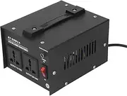 Voltage Converter Transformer, 500W Heavy Duty Step Up Down, to, to Power Converter, Circuit Breaker for Hair Dryer, Juicer, Air Purifier, Toilet