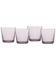 Zwiesel Glas Set of 4 Together Crystal Glass Lilac DOF Glasses