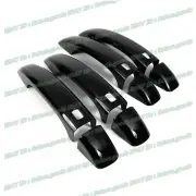 NKH For 15-18 Audi Q3 SUV Glossy Black Side Smart Lock Door Handle Covers Trims (for: Audi)