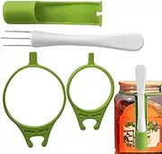 Pickle Picker, Pickle Jar Fork, Pickle Pincher Picker, Unique Kitchen Helper, Olive Fork with Long Handle, Pickle Accessories, Gripping Tool for Indoor and Outdoor Use