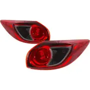 Outer Left and Right Tail Light Set For 2013-2016 Mazda CX-5 CAPA Certified (for: Mazda)