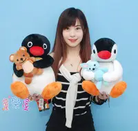 在飛比找Yahoo!奇摩拍賣優惠-企鵝家族娃娃 12吋 pingu 正版授權 pinga 企鵝