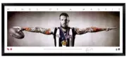 Dane Swan Mini Wings Collingwood Magpies FC Official AFL Framed Print