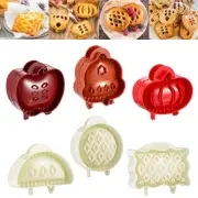6PCS Hand Pie Molds Mini Pocket Pie Makers - One Press Dough Presser for Fall...