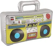 BOOM BOX INFLATABLE BLOW UP SPEAKER FANCY DRESS ACCESSORY STEREO STAG PARTY PROP