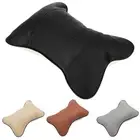 Neck Pillow For Truck Car Head Rest Memory PU Leather Seats Parts&Accessories