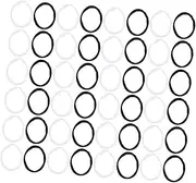 Diy Craft Loop Kit 96pcs Elastic Weaving Cords for Boys and Girls Adults Beginners Loom Bands for Potholders Coasters