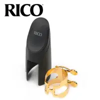 在飛比找momo購物網優惠-【RICO 瑞可】HAS1G H型中音薩克斯風束圈+吹嘴蓋(