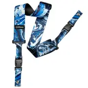 Dimarzio Dd2240 Steve Vai Cliplock Blue Universe Guitar Strap