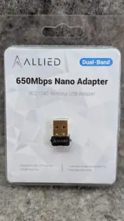 New Allied 650 Mbps Nano USB Wifi Wireless Adapter Network PC IEEE 802.11 AC