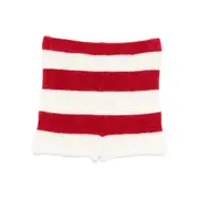 [Fiorucci] Fiorucci Striped Shorts XS RED/WHITE