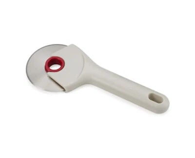 Joseph Joseph Ringo Easy Clean Pizza Wheel Cutter Slicer, Stainless Steel blade,