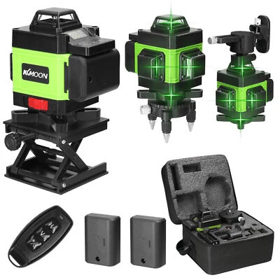 KKmoon Multifunctional 4D 16 Lines Level 3° Self-leveling Machine USB J9P1