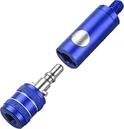 Fishing Net Rod Head Converter, Fishing Dip Net Connector - Alloy DIP NET Connector Joint Adjustment - Tight Connection Rod Head Converter - Replacement Adapter for Fishing Enthusiasts