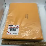 Original German Shammy Towels Super Absorbent Chamois Cloths Large Orange Sealed