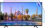 32-75 Inch Anti Blue Light TV Screen Protector Film, Anti-Glare/Anti Ultraviolet/Anti Scratch Relieve Eye Fatigue for TCL Sony Samsung Etc,75in(1645 * 930mm)
