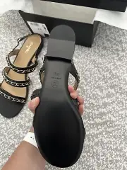 NEW Chanel Sandals size 41.5 With Receipt and/or proof of purchase