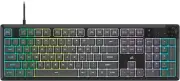 CORSAIR K55 CORE RGB Membrane Wired Gaming Keyboard – Quiet, Responsive Switc...