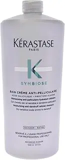 Kerastase Symbiose Bain Creme Anti-Pelliculaire | Moisturizing Anti-Dandruff Shampoo For Dry Sensitive Scalp, 34 Fl Oz