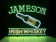 Jameson Irish Whiskey Bottle 20"x16" Neon Sign Bar Lamp Beer Light Gift Man Cave