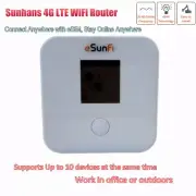 eSunFi eSIM Mobile WiFi Router Sunhans pocket 4G LTE Modem Global Wifi Hotspot