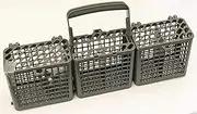OEM LG Dishwasher Silverware Basket for LDS5040BB, LDS5040WW, LDF9810ST, LDF7774WW