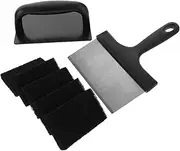 PHENOFICE 6pc BBQ Grill Cleaning Brush Set Grill Rack Scraper BBQ Cleaner Oil Remover Kitchen Supplies