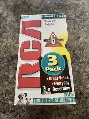 blank vhs tapes sealed