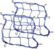 1 Pair Motorcycle Elastic Cargo Net Versatile Bike Luggage Sling for Easy Installation Compatible with Motorcycles and Bicycles Spacious Mesh Design for Secure Cargo Storage