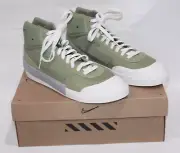 Nike Drop Type Mid Dusty Olive Mens Sneakers BQ5190-300 blazer Size 11 New!
