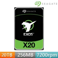 在飛比找momo購物網優惠-【SEAGATE 希捷】EXOS X20 20TB 3.5吋