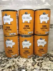 6 CANS Cha Ching Corn Whole Kernel 15.25 oz Can Maize Yellow