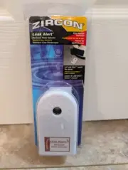 Zircon Leak Alert Electronic Water Leak Detector & Flood Sensor Alarm Brand New