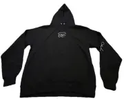 Barstool Sports Sad Boy Season II Rain Cloud Hoodie Black Champion Eco Sz Medium