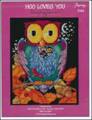 Hoo Loves You Mary Engelbreit Counted Cross Stitch Pattern by Imaginating