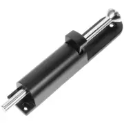 Spring Latch Barrier Bolt with Lock Barrel Heavy Duty Gate Ground Drop Rod