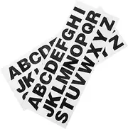 NOLITOY 2pcs Custom Reflective Alphabet Stickers for Cars and Motorcycles Self Adhesive Letters for Mailbox Laptop Keyboard Wall and Ceiling Durable Vinyl Decals for DIY Personalization