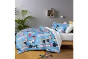 Happy Kids Puppy Club Glow in the Dark Quilt Cover Set