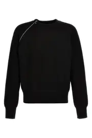 BURBERRY Zip Detail Sweater