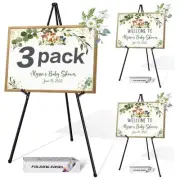 63" Display Easel Stand - 3Packs Art Easels for Wedding Sign Poster Stand Fol...