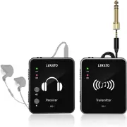 MS-1 Wireless In-Ear Monitor 2.4GHz Stereo IEM System, Transmitter Receiver for