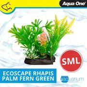 Aqua One Ecoscape Small Rhapis Palm/Fern Green (28252)